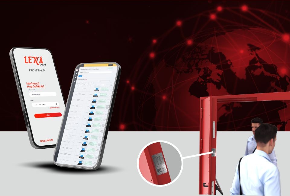 Qr sistem ile yangın kapılarında ürün orjinalliği ve ürün takibi